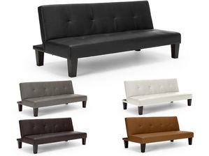 Massivum Dickinson Schlafsofa Gästesofa Kinderzimmercouch Kunstleder