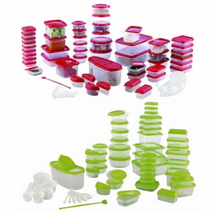 Maxxcuisine Gefrierdosen Set 112 oder 102 teilig Vorratsdosen Frischhaltedosen