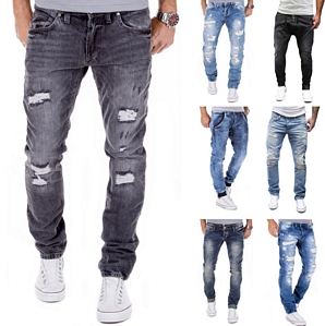MERISH Jeanshose Herren Slim Fit & Straight Fit diverse Modelle