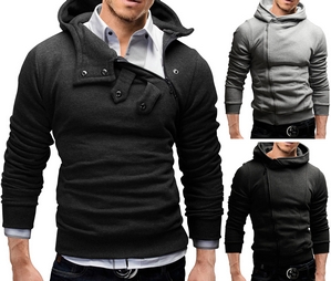 Merish Herren Jacke Pullover Hoodie Sweats Kapuzenpullover Sweatjacke 14/15