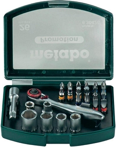 Metabo Bit- und Ratschenset Promotion 26-teilig 630426000