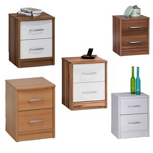 H&C Möbel Nachtschrank Nachttisch Nachtkonsole Nachtkommode verschiedene Farben