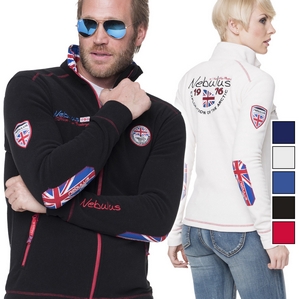 Nebulus Fleecejacke Kingdom für Damen und Herren (T037)