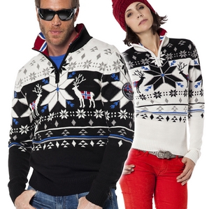 Nebulus Pullover NORDIKUS Norwegerpullover Damen/Herren (T050)