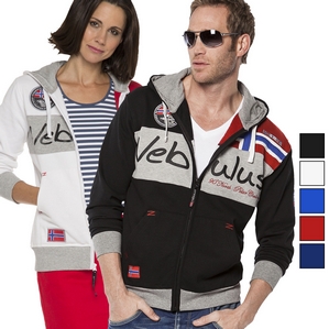 Nebulus Napa Sweatjacke Hoody für Damen und Herren (T005)
