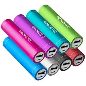 NINETEC NT003 2600mAh Externes USB Ladegerät Power Bank