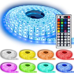 Ninetec 5m LED-Band mit 60 Hochleistungs LEDs pro Meter Wasserfest In- und Outdoor
