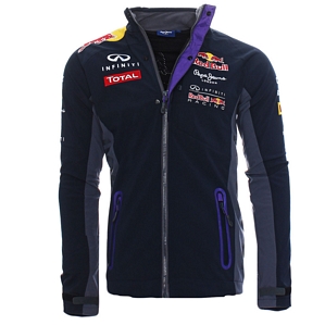 Pepe Jeans Herren Jacke Softshell Red Bull Racing Dunkelblau