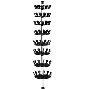 Schuhregal Schuhschrank Schuhständer Schuhkarussell Schuhablage Regal 96 Schuhe