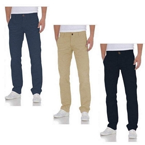 Pierre Cardin Herren Chino Freizeithose