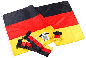 PEARL Fan-Set Deutschland 6 Teile