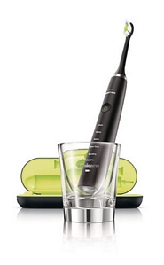 Philips Sonicare elektrische Zahnbürste HX9352 Schallzahnbürste + Ladeglas