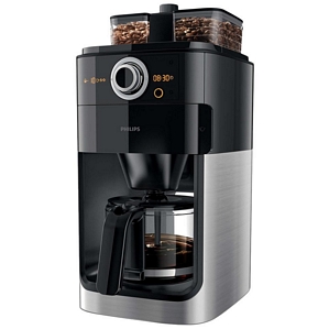 Philips HD7766/00 Grind & Brew Filterkaffeemaschine mit integriertem Mahlwerk