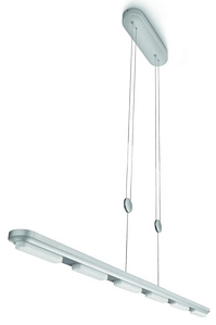 Philips LED-Pendelleuchte Mile 6-flg. Deckenlampe Hängelampe Dimmbar (408774816)