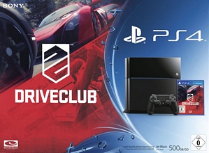 Sony Playstation 4 500GB schwarz Driveclub Bundle