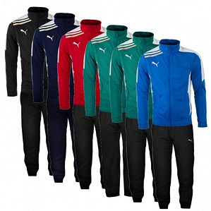 Puma Trainingsanzug Herren Vereinsanzug Esito Poly und Esito Woven Sport