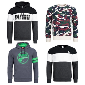 PUMA Herren Sweatshirt Sweat Hoody Pullover Kapuzen Sweater Hood Hoodie
