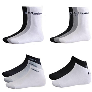 Reebok 9er Pack Socken für Herren und Damen
