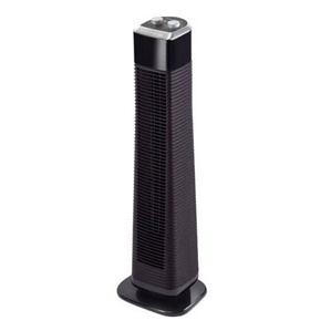 Rowenta VU 6140 Ventilator schwarz/silber Classic Tower Turmventilator