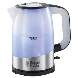 Russell Hobbs 18554-70 Purity Wasserkocher Weiß/Silber/Schwarz