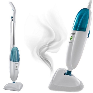 Russell Hobbs Steam & Clean 1600 Watt Dampfbesen Dampfreiniger Schnellaufheizung