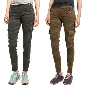 Damen Superdry Skintight Cargohose