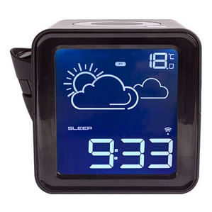 SEG One CH 116 Design Weckradio Projektion Wetteranzeige