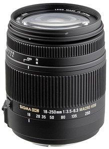 SLR-Objektiv Sigma DC 3,5-6,3/18-250 OS C/AF HSM Makro