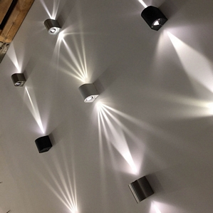 s`luce LED-Effekt Wandleuchte Radial oder Beak Aussenleuchten Innenlampe Effektlampe