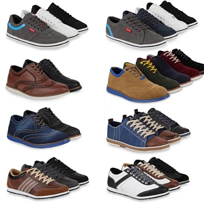 Sportliche Herren Sneakers 99460 Sportschuhe Schnürer