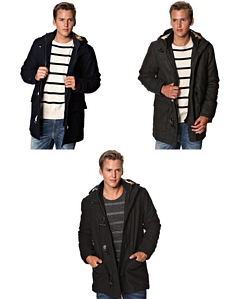 Solid Daylin Herren Jacke Mantel Winterjacke Dufflecoat