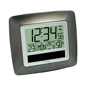 Solar Funk-Wanduhr WS 8112