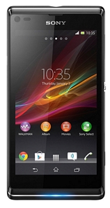 Sony Xperia L Smartphone mit 4,3 Zoll Display