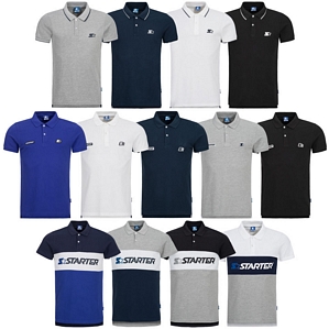 STARTER Herren Polo-Shirt kurzarm