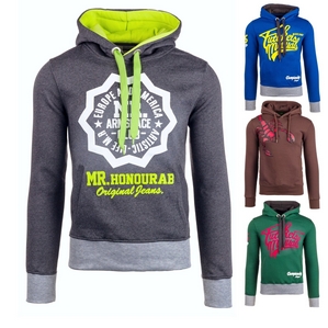 Stegol Kapuzenpullover Hoodie Sweatshirt Kapuze Print Motive