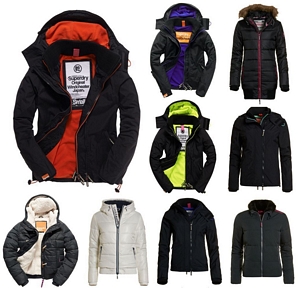 Neue Herren Superdry Jacken für Damen und Herren