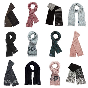 Superdry Schal diverse Modelle und Farben