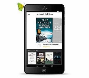 Tolino Tab 8 Tablet mit 8 Zoll Display und 16GB Speicher