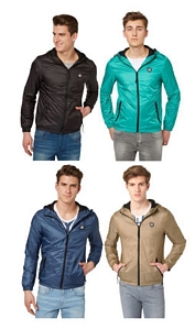 Tom Tailor Denim Herren Jacket leichte Bomber-Jacke mit Kapuze