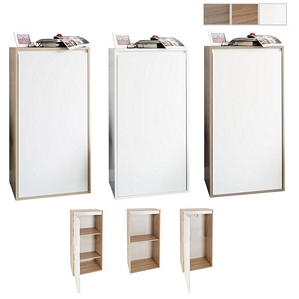 Türenkommode Kleiderschrank Regal Mehrzweckkommode Schrank verschiedene Farben