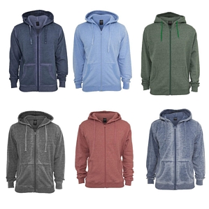 Urban Classics Herren Zip Hoodie 8 Farben Gr. S bis 2XL