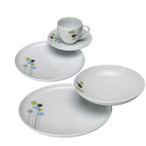 Villeroy & Boch Group Vivo Fresh Flower Kaffeeset 18 tlg. oder Tafelset 12 tlg.
