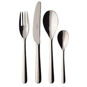 Villeroy & Boch Sofia Tafelbesteck 24 tlg. Besteckset modern 18/10 Edelstahl