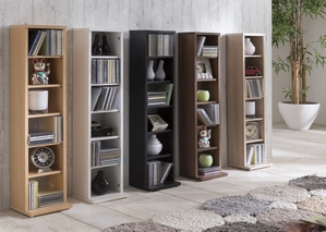 VCM Anbauprogramm Elementa DVD / CD-Regal Rack Möbel