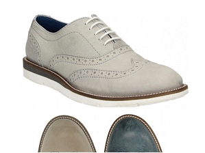 Fitters Footwear Cafe Moda Herren Lederr Halbschuh Casual Sneaker Schnürer