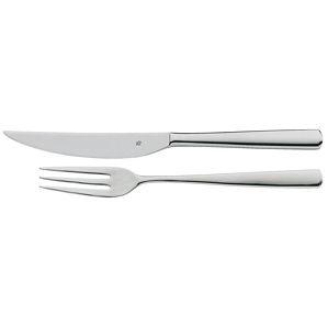 WMF Steakbesteckset 12-teilig Bistro Cromargan matt Spülmaschinenfest