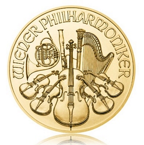 2x 1 Unze + 1x 1/25 Unze Goldmünze Wiener Philharmoniker 63,45 Gramm Feingold