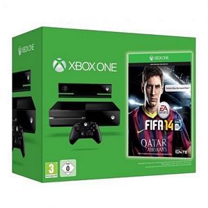 Microsoft Xbox One Konsole 500GB + FIFA 14