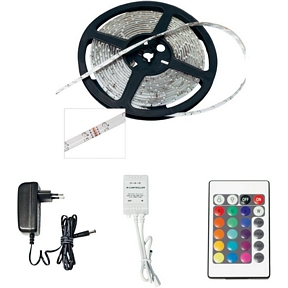 X4-Life LED-Streifen 5m RGB Multi-Color mit Fernbedienung
