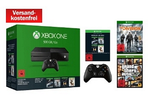 Microsoft Xbox Sparket 16 – Xbox One 500GB + 2.Controller + The Division + GTA V + Rise of the Tomb Raider